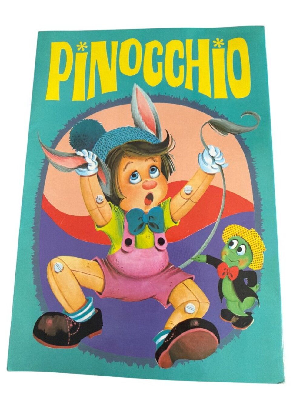 Vintage Minipanorama Pop-Up Series 2 Pinocchio Book 1983 Brown Watson Spain